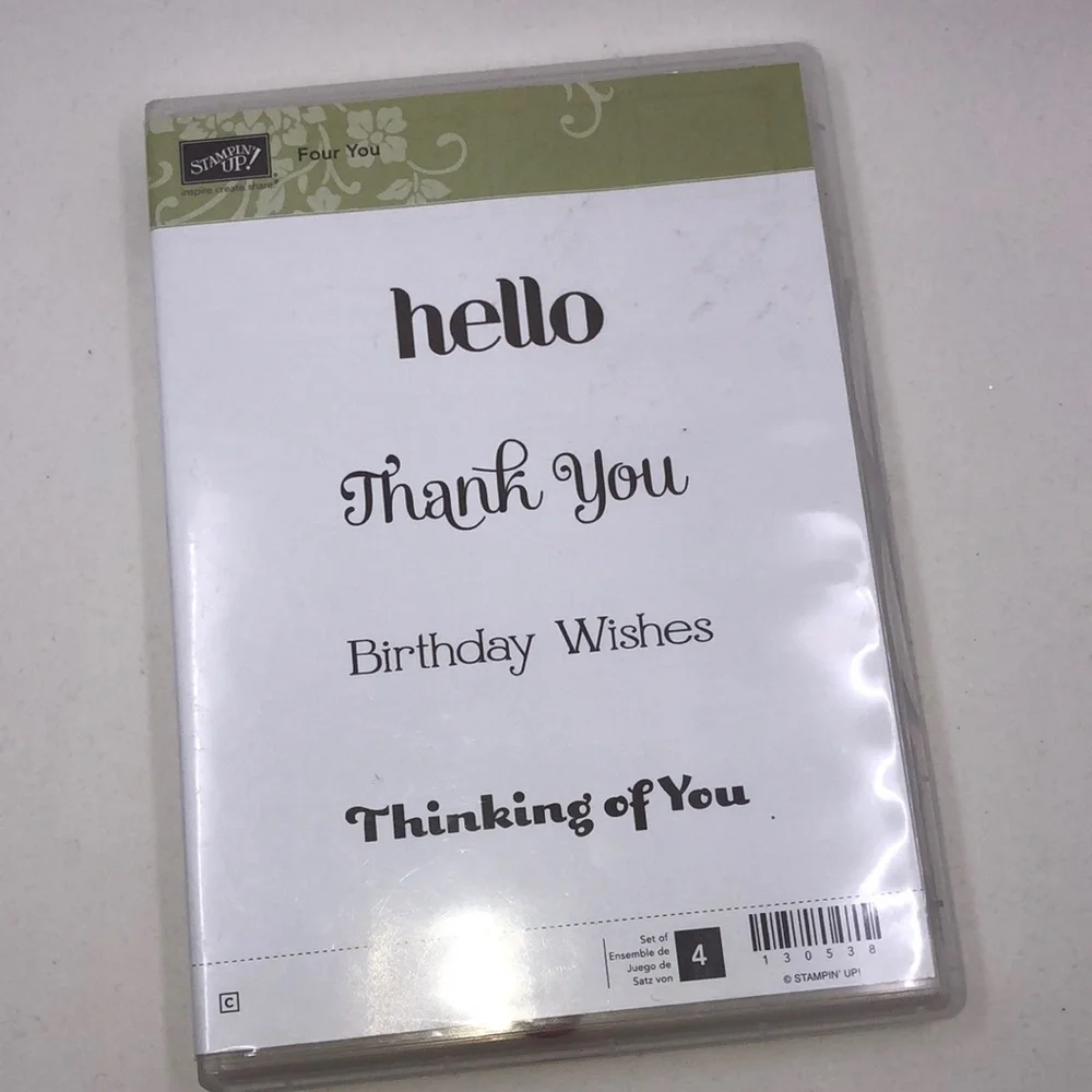 Stampin Up Four You stamp set